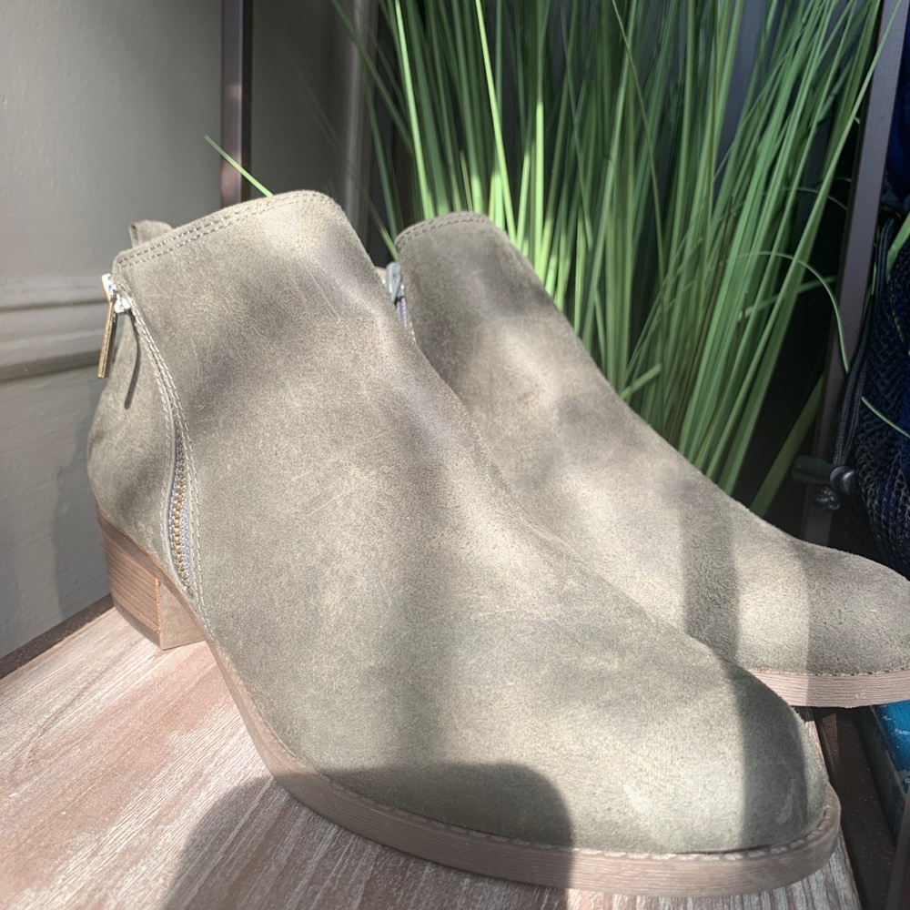 Olive Booties